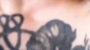 Fantastic gentle BlowJob from a charming tattooed blonde