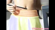 Little Lupe Dorm Fingering Pussy Orgasm