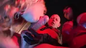 Old-Young Threesome Facial