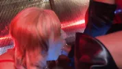 Old-Young Threesome Facial