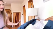 Sharing The Bed With Big Booby Teen Roommate - Perfect Girlfriend - Alex Adams & Angie Faith