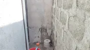 Filipina taking a bath outside the house got fuck
