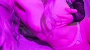 Sweet Alt Girl with cat paws masturbates her tight cute pussy