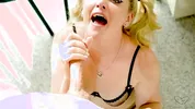 Charlie Forde Gobbles Finley Kay's Hard Cock In A Vigorous Cock Sucking Afternoon
