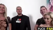 Nesty's Cunt Drips As Chad Pounds Her In A Sweaty Foursome!