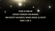 Nesty's Cunt Drips As Chad Pounds Her In A Sweaty Foursome!