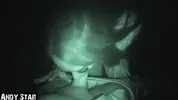 In the parking lot at night POV-BLOWJOB
