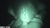 In the parking lot at night POV-BLOWJOB