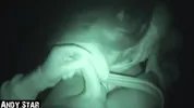 In the parking lot at night POV-BLOWJOB