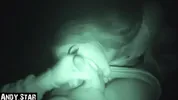 In the parking lot at night POV-BLOWJOB