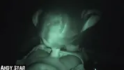 In the parking lot at night POV-BLOWJOB