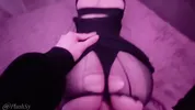 I tore the Goth girl's tights and fucked her