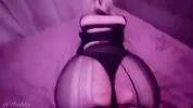 I tore the Goth girl's tights and fucked her