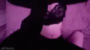 I tore the Goth girl's tights and fucked her