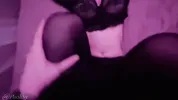 I tore the Goth girl's tights and fucked her