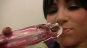 Chloe James plays with her pussy when she is alone