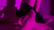 Homemade with talk. Boyfriend made his alt girl cum in a cowgirl pose
