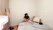 I couldn't resist the urge to enter my neighbor's room PART4