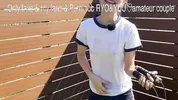 A beautiful girl training with skipping rope is restrained and vaginal shot SEX individual shooting / amateur / Japan