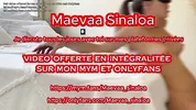 He cheats on his wife with Maeva Sinaloa while she works