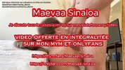 He cheats on his wife with Maeva Sinaloa while she works