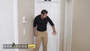 Brazzers - Alexis Tae Sneakily Gives Her Boss A Blowjob Before Sliding Her Tight Ass On His Cock