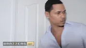 Brazzers - Alexis Tae Sneakily Gives Her Boss A Blowjob Before Sliding Her Tight Ass On His Cock