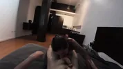 POV: Ruby's amazing tatted body gets used after she sucks balls and cock
