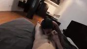 POV: Ruby's amazing tatted body gets used after she sucks balls and cock