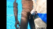 Hot MFM Threesome, Spitroast Double Cumshot with Mysweetapple