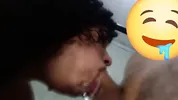 The blowjob most amazing in porn,licking very spit swallowing,she destroyed the guy's dick