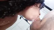 The blowjob most amazing in porn,licking very spit swallowing,she destroyed the guy's dick