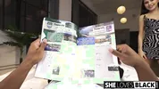 Slim Babe Alyssa Bounty Blows BBC Before Fucking