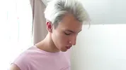 Cute slut takes two cocks in her mouth and takes a huge cock in her pussy