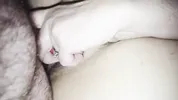 Sexy BBW wife takes two fat cocks in pussy squirting camera orgasm