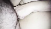 Sexy BBW wife takes two fat cocks in pussy squirting camera orgasm