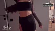 My slutty club dancer friend got double creampied before going to work