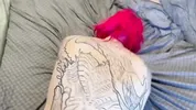 Inkedslut needs it rough! Fill me up daddy!