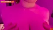 Busty Happy Ending Girl's Sensual Massage Turns Wild: Oily Huge Tits Bounce, Big Natural Ass Slapped, Explosive Cumshot Finish