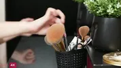 Makeup and fucking near the mirror