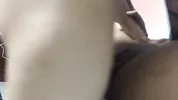 My horny boyfriend penetrates my pussy and I ask him to cum inside