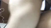My horny boyfriend penetrates my pussy and I ask him to cum inside