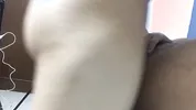 My horny boyfriend penetrates my pussy and I ask him to cum inside