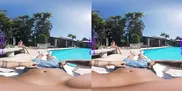 PURITYVR Curvy Latina Maria fucked poolside