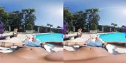 PURITYVR Curvy Latina Maria fucked poolside