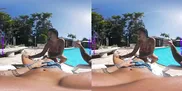 PURITYVR Curvy Latina Maria fucked poolside