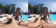 PURITYVR Curvy Latina Maria fucked poolside