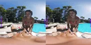 PURITYVR Curvy Latina Maria fucked poolside