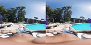 PURITYVR Curvy Latina Maria fucked poolside