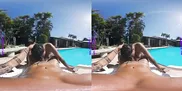 PURITYVR Curvy Latina Maria fucked poolside